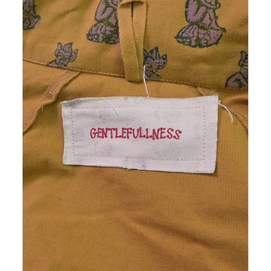 GENTLE FULLNESS ブルゾン（その他） M 茶xピンクx緑(総柄) 【古着】【中古】 メンズのジャケット/アウター(その他)の商品写真