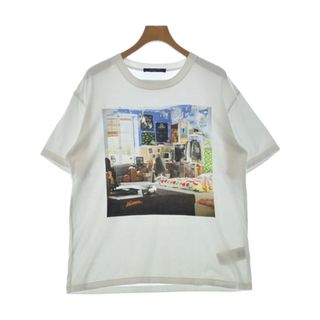 ルイヴィトン(LOUIS VUITTON)のLOUIS VUITTON ルイヴィトン Tシャツ・カットソー L 白 【古着】【中古】(Tシャツ/カットソー(半袖/袖なし))