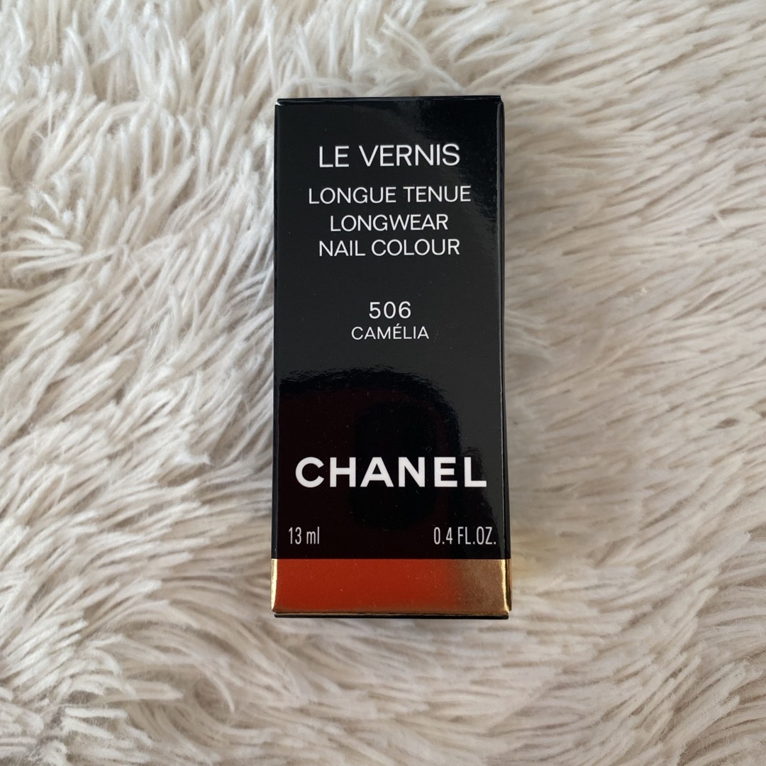 CHANEL(シャネル)のシャネル CHANEL ヴェルニ ロング トゥニュ #506 カメリア ルージュ コスメ/美容のネイル(マニキュア)の商品写真