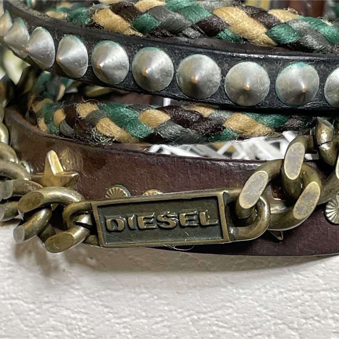 DIESEL(ディーゼル)のDIESEL ディーゼル ブレスレット メンズのアクセサリー(ブレスレット)の商品写真