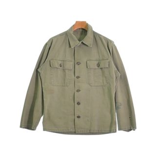 ミリタリー(MILITARY)のMILITARY ミリタリー ブルゾン（その他） -(S位) カーキ 【古着】【中古】(その他)