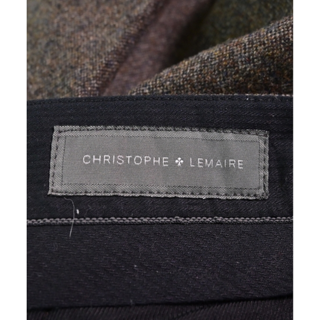 CHRISTOPHE LEMAIRE(クリストフルメール)のCHRISTOPHE LEMAIRE スラックス 44(S位) 茶 【古着】【中古】 メンズのパンツ(スラックス)の商品写真