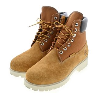 ティンバーランド(Timberland)のTimber Land ティンバーランド ブーツ 27.5cm ベージュx茶 【古着】【中古】(ブーツ)