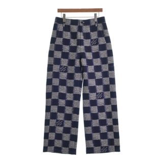 ルイヴィトン(LOUIS VUITTON)のLOUIS VUITTON パンツ（その他） 48(L位) 紺x白系(総柄) 【古着】【中古】(その他)