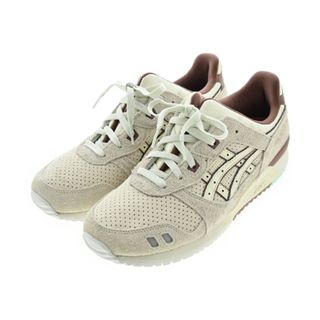 アシックス(asics)のasics アシックス スニーカー 28cm 白系 【古着】【中古】(スニーカー)