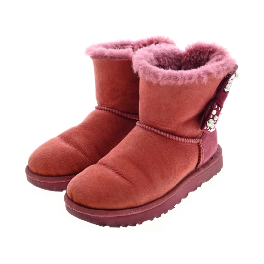 UGG AUSTRALIA(アグオーストラリア)のUGG australia アグオーストラリア ブーツ 22cm ピンク 【古着】【中古】 レディースの靴/シューズ(ブーツ)の商品写真