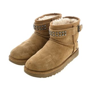 アグオーストラリア(UGG AUSTRALIA)のUGG australia アグオーストラリア ブーツ 24cm ベージュ 【古着】【中古】(ブーツ)