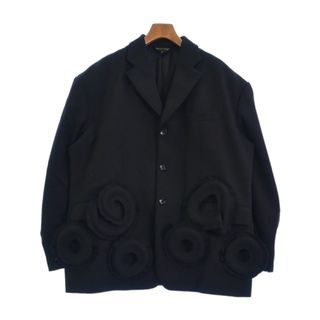 コムデギャルソン(COMME des GARCONS)のCOMME des GARCONS カジュアルジャケット S 黒 【古着】【中古】(テーラードジャケット)