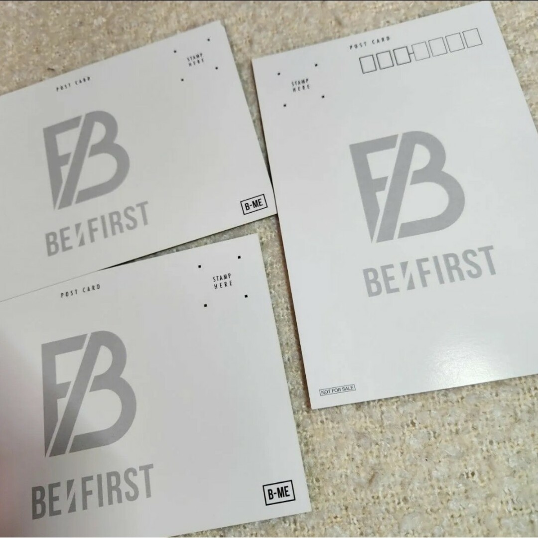 BE:FIRST(ビーファースト)のBE:FIRST ポストカード 3枚セット エンタメ/ホビーのタレントグッズ(ミュージシャン)の商品写真