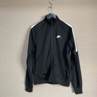 NIKE - NIKE ナイキ ワンポイントロゴ トラックジャケット ブラックXL