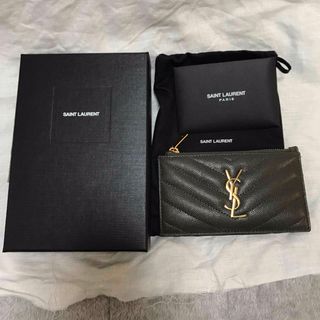 サンローラン(Saint Laurent)のSAINT LAURENTフラグメントケース　コイン/カード(財布)