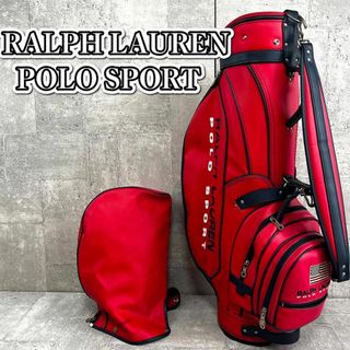 ポロラルフローレン(POLO RALPH LAUREN)の希少 ラルフローレン ポロ スポーツ キャディバッグ カート(バッグ)