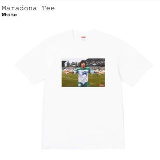 シュプリーム(Supreme)のSupreme Maradona Tee White Small(Tシャツ/カットソー(半袖/袖なし))