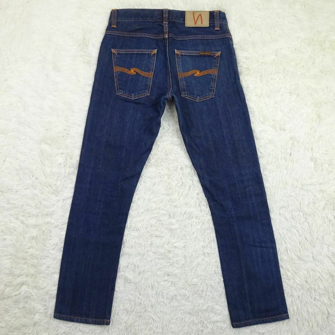 Nudie Jeans(ヌーディジーンズ)のヌーディージーンズ　DUDE DAN DRY ORANGE SELVAGE　28 メンズのパンツ(デニム/ジーンズ)の商品写真