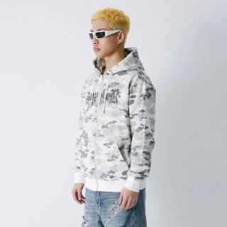 【SUPPLIER】Cloud Camo Zip Hoodie サプライヤー(パーカー)