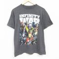 XL★古着 半袖 Tシャツ メンズ マーベル インフィニティウォー ウォーマシ…