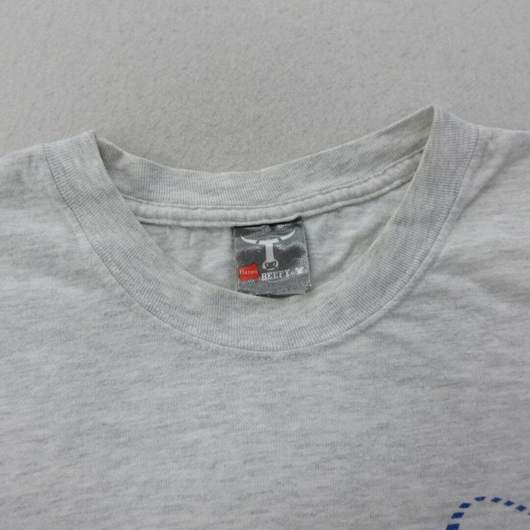 Hanes(ヘインズ)のXL★古着 ヘインズ Hanes 半袖 ビンテージ Tシャツ メンズ 00年代 00s ZELLER クルーネック 薄グレー 霜降り 24mar29 中古 メンズのトップス(Tシャツ/カットソー(半袖/袖なし))の商品写真