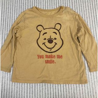 ユニクロ(UNIQLO)の子供服 Tシャツ くまのプーさん ユニクロ(Tシャツ/カットソー)