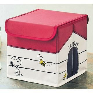 スヌーピー(SNOOPY)の新品未使用 スヌーピー & フレンズ インテリア収納ボックス マルチケース 付録(ファッション)