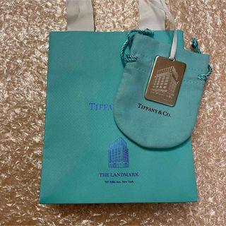 ティファニー(Tiffany & Co.)の新品 ティファニー ニューヨーク本店　ザ・ランドマーク限定チャーム 巾着 紙袋(その他)