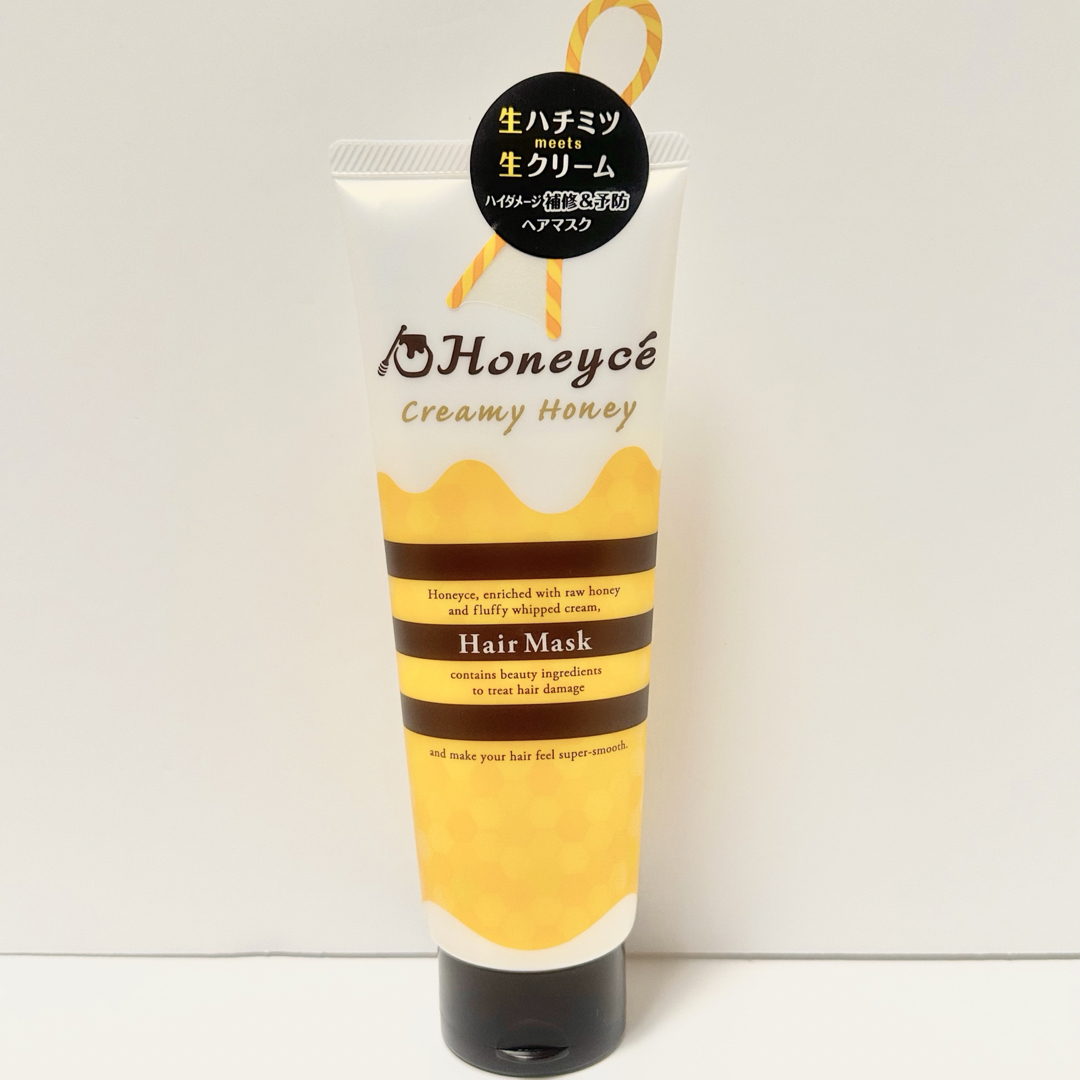 Honeyce'(ハニーチェ)のハニーチェ クリーミーハニー ヘアマスク《おまけ付》試供品シャンプー&ヘアマスク コスメ/美容のヘアケア/スタイリング(ヘアパック/ヘアマスク)の商品写真