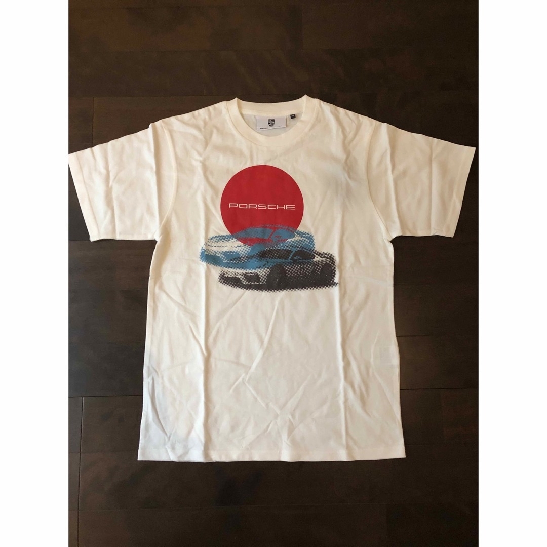 Porsche(ポルシェ)の新品 ポルシェＴシャツ 75周年記念 生沢 メンズのトップス(Tシャツ/カットソー(半袖/袖なし))の商品写真