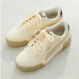 プーマ(PUMA)の【新品】PUMA キャリーナ2.0 IATD ベージュ 23.5cm(スニーカー)