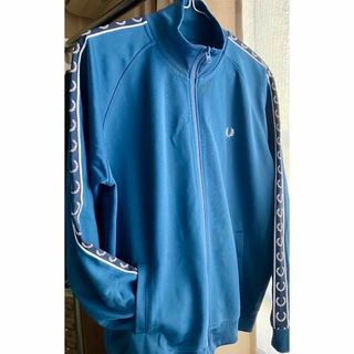 フレッドペリー(FRED PERRY)の完売　FRED PERRY ライン トラックジャケット ミッドナイトブルー XL(ジャージ)