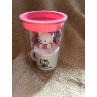 ハローキティ(ハローキティ)のサンリオキャラクター　MIN MUG  ハローキティ　小物入れ　レア　レトロ(キャラクターグッズ)