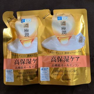 ロートセイヤク(ロート製薬)の肌ラボ 極潤パーフェクトゲル つめかえ用  80g×2(オールインワン化粧品)