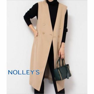 ノーリーズ(NOLLEY'S)のNOLLEY’S 圧縮ジャージジレワンピース ノーリーズ(ロングワンピース/マキシワンピース)