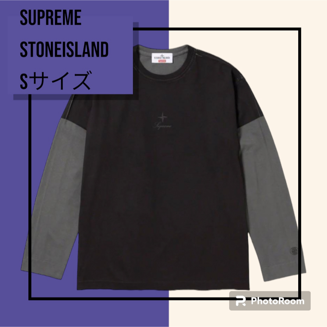 Supreme / Stone Island Bouc L/S Top  S メンズのトップス(Tシャツ/カットソー(七分/長袖))の商品写真