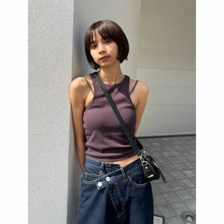 マウジー(moussy)のMOUSSY♡STRAP MINIMAL TANK(タンクトップ)