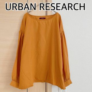 アーバンリサーチアイテムズ(URBAN RESEARCH ITEMS)のURBAN RESEARCH アーバンリサーチ　長袖ブラウス　カットソー(シャツ/ブラウス(長袖/七分))