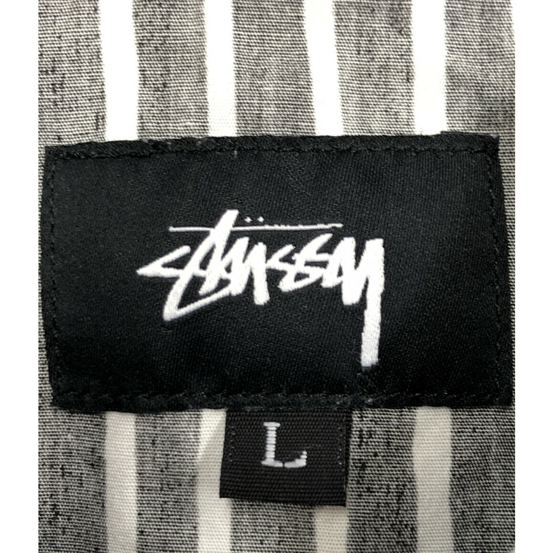 STUSSY(ステューシー)のステューシー STUSSY 長袖シャツ ストライプ柄    メンズ L メンズのトップス(シャツ)の商品写真