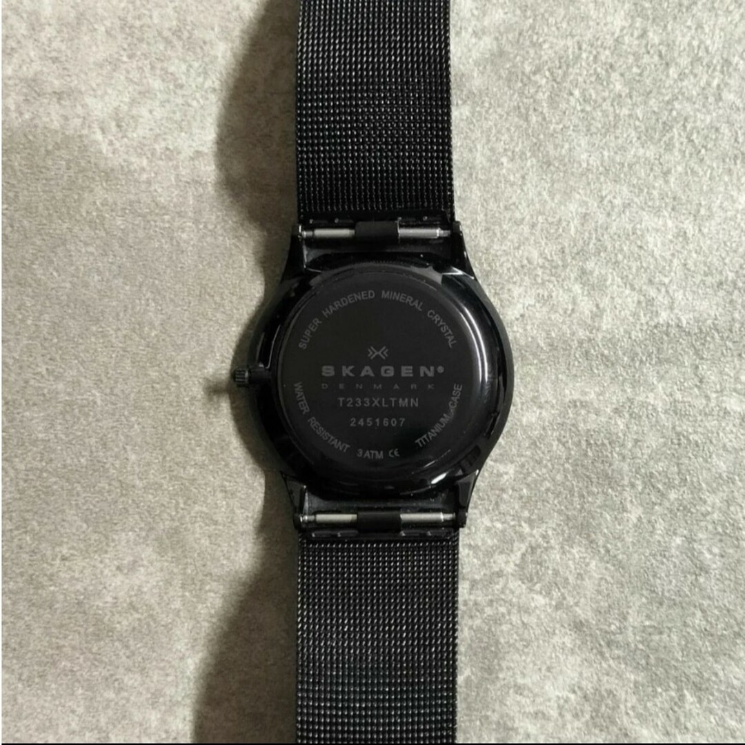 SKAGEN(スカーゲン)のSKAGEN(スカーゲン)メンズ腕時計 T233XLTMN ミッドナイト メンズの時計(腕時計(アナログ))の商品写真