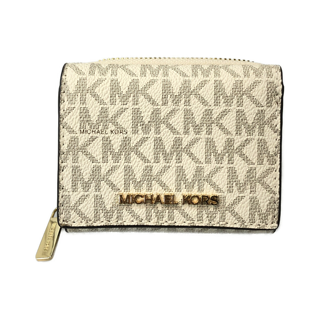 Michael Kors(マイケルコース)の美品 マイケルコース MICHAEL KORS 三つ折り財布 レディース レディースのファッション小物(財布)の商品写真