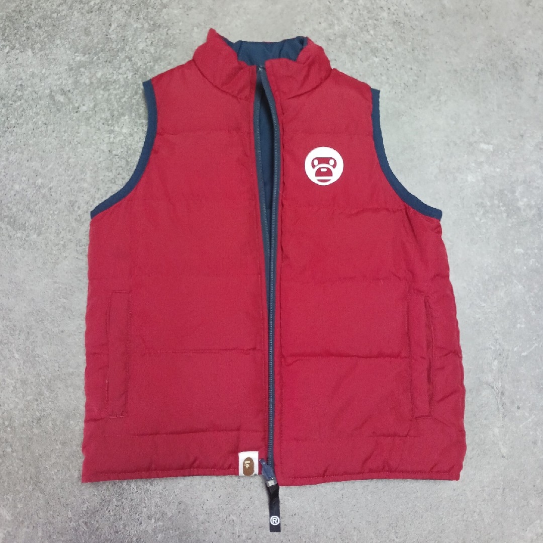 A BATHING APE - 【美品】A・BATHING APE リバーシブル ダウン A BATHING APE - 【美品】A・BATHING APE リバーシブル ダウン