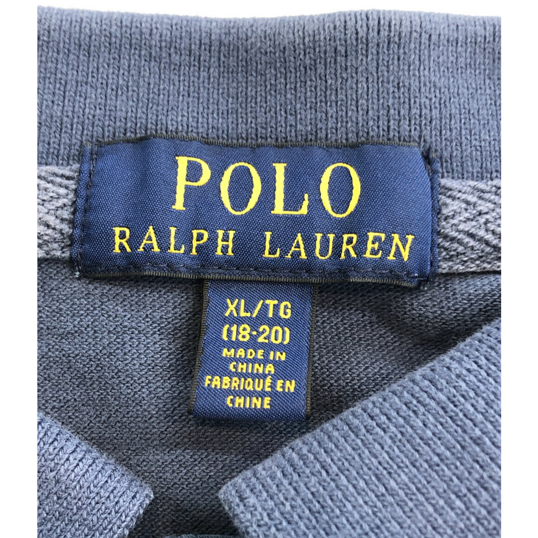 POLO RALPH LAUREN 半袖ポロシャツ リペア風 メンズ XL メンズのトップス(ポロシャツ)の商品写真