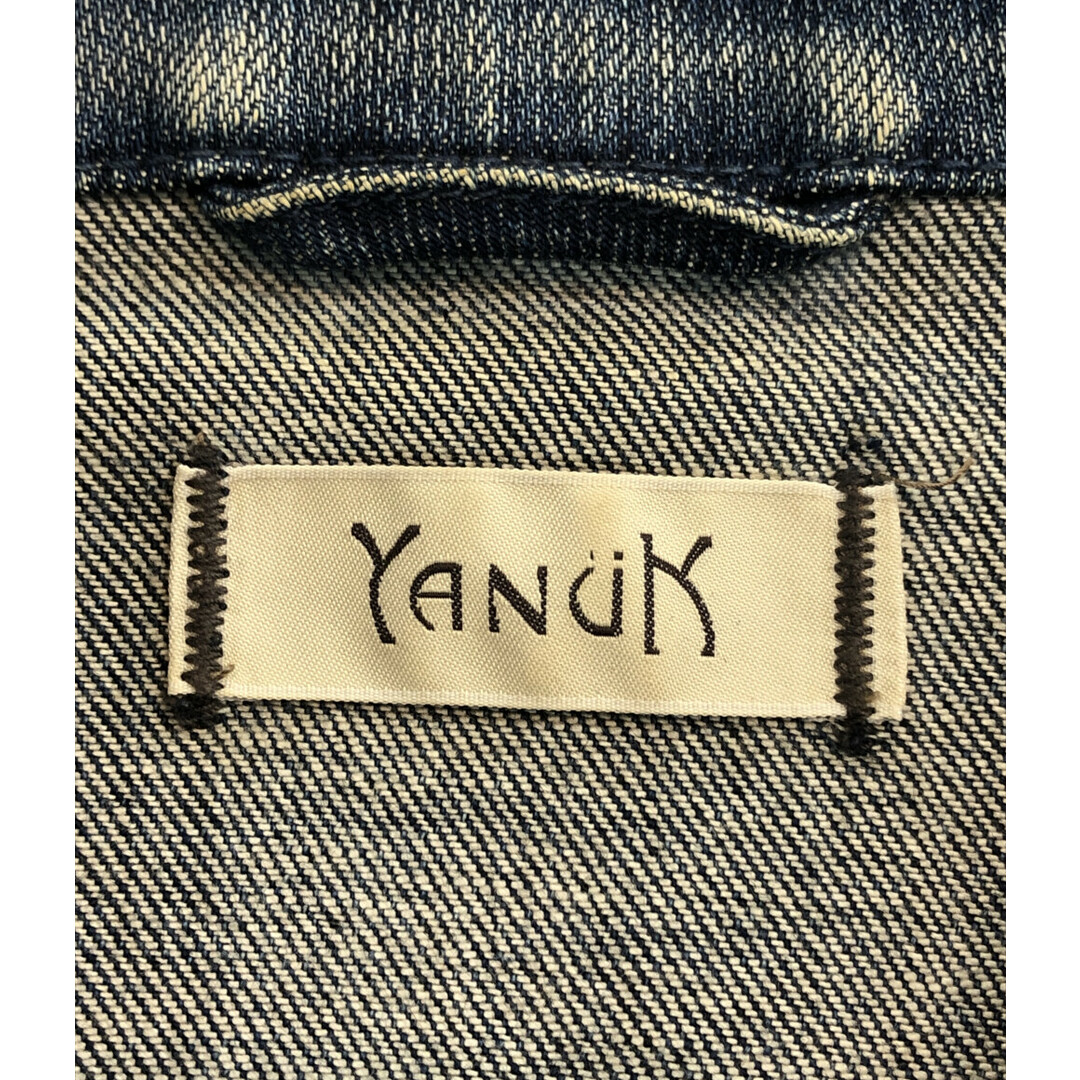 YANUK(ヤヌーク)のヤヌーク YANUK デニムジャケット Gジャン レディース S レディースのジャケット/アウター(Gジャン/デニムジャケット)の商品写真