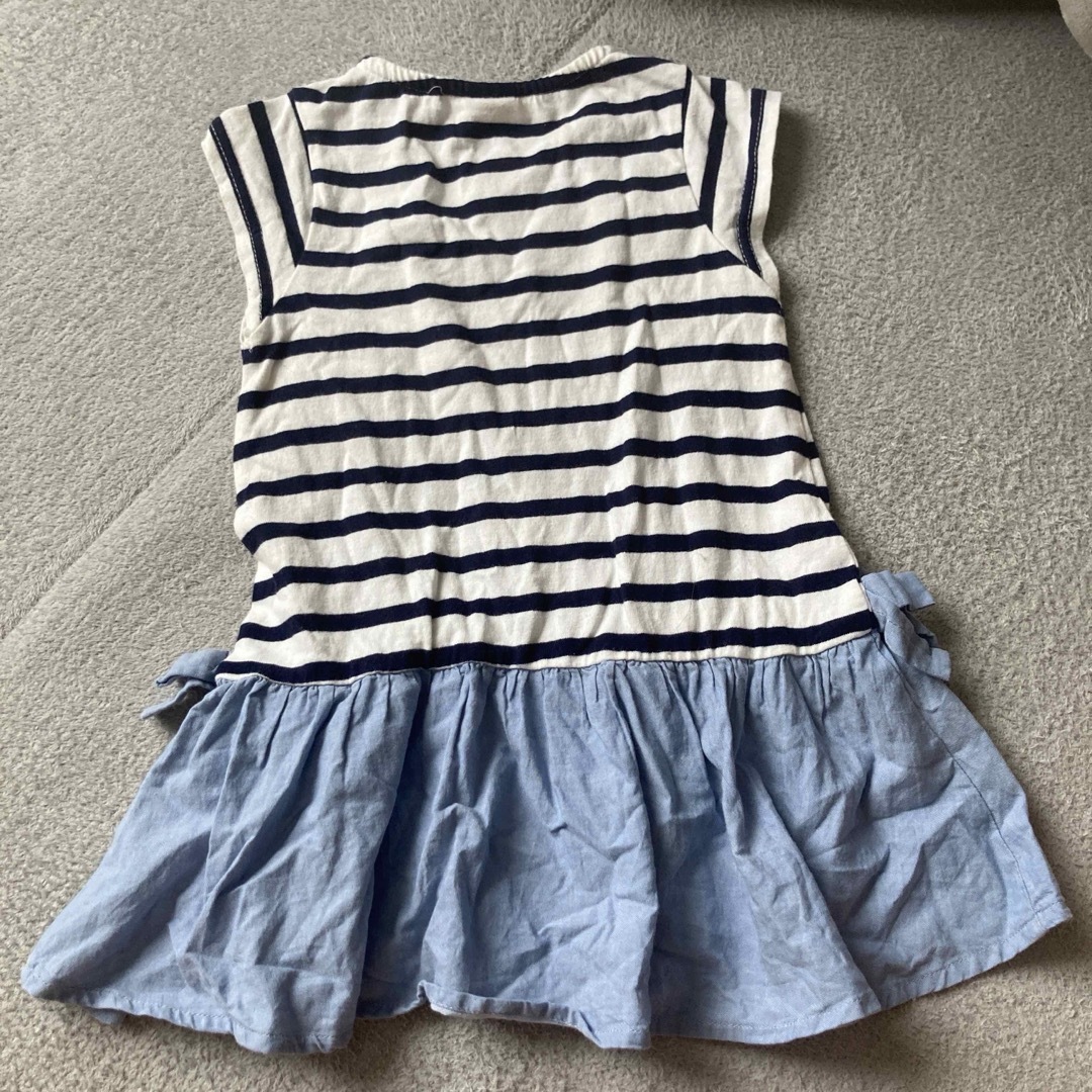 petit main(プティマイン)のプティマイン 3枚セット 90 キッズ/ベビー/マタニティのキッズ服女の子用(90cm~)(ワンピース)の商品写真