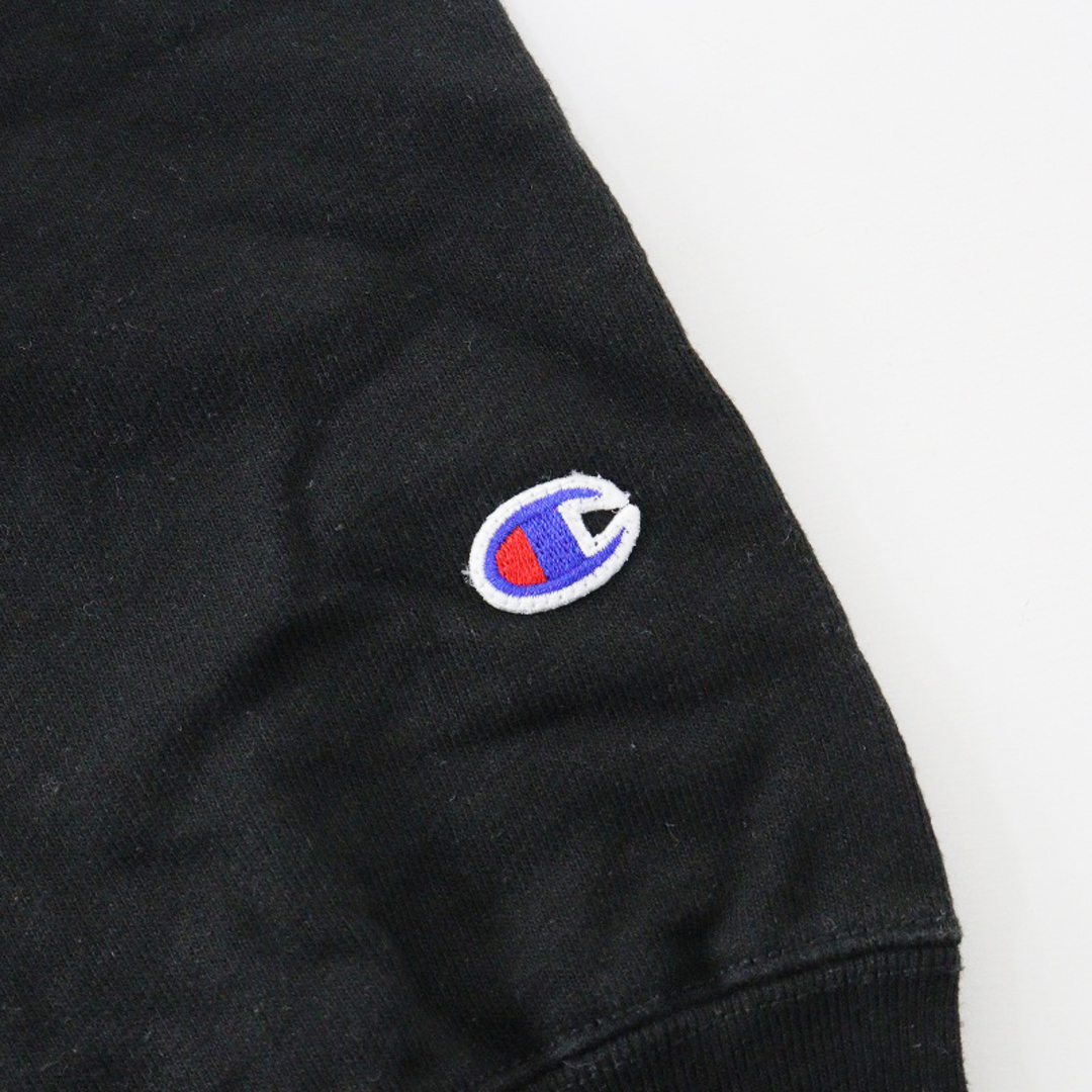 Champion(チャンピオン)のチャンピオン Champion Reverse Weave リバースウィーブ ドッキング パーカー S/ブラック ネイビー ロゴ【2400013790031】 レディースのトップス(パーカー)の商品写真