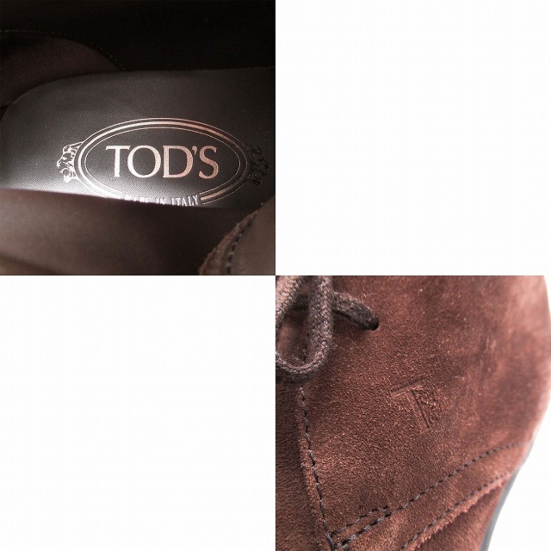 TOD'S(トッズ)のトッズ スエードレザー モカシン チャッカブーツ ドライビングシューズ/♪3 メンズの靴/シューズ(その他)の商品写真