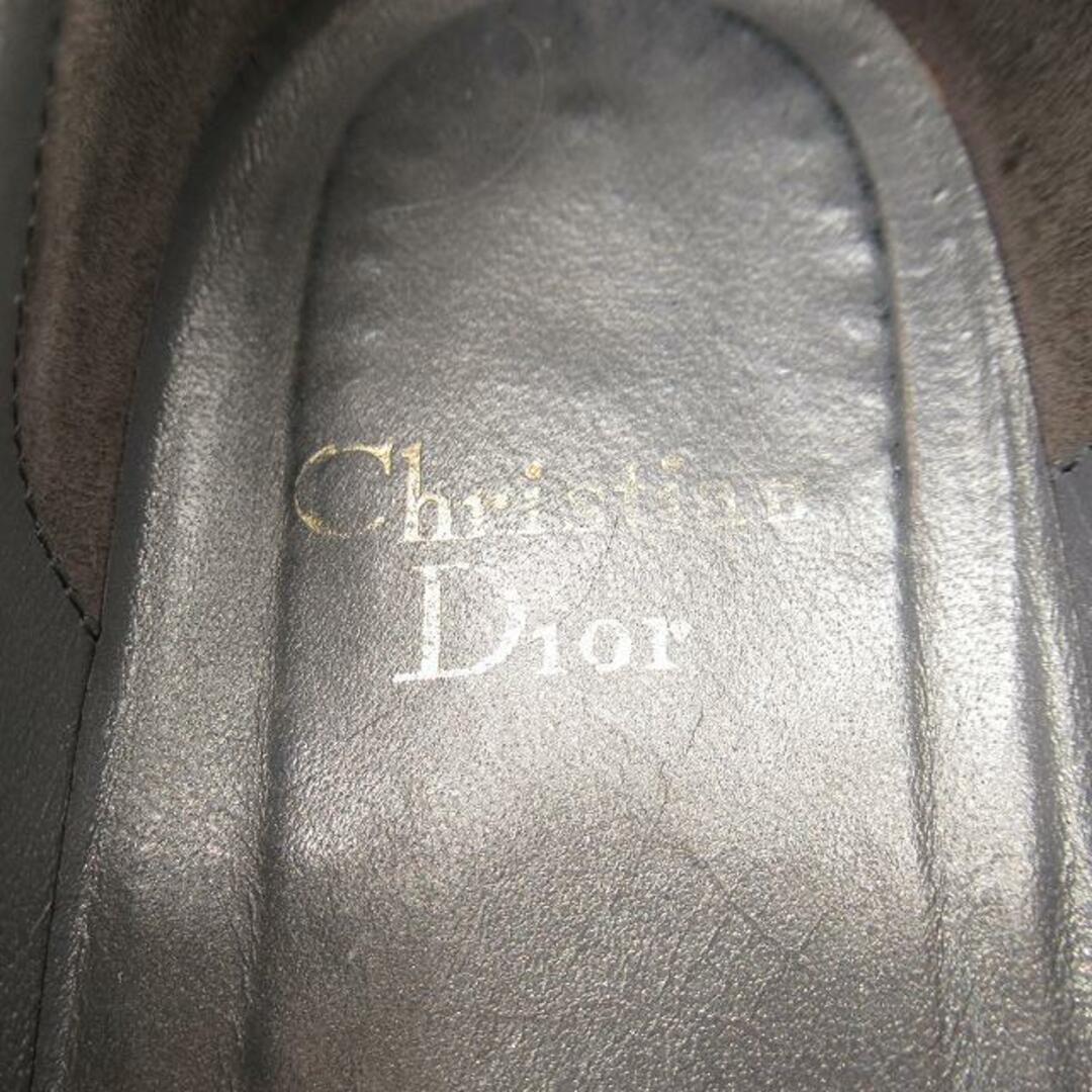 Christian Dior(クリスチャンディオール)のヴィンテージ クリスチャンディオール コインローファー スエード/♪3 レディースの靴/シューズ(ハイヒール/パンプス)の商品写真