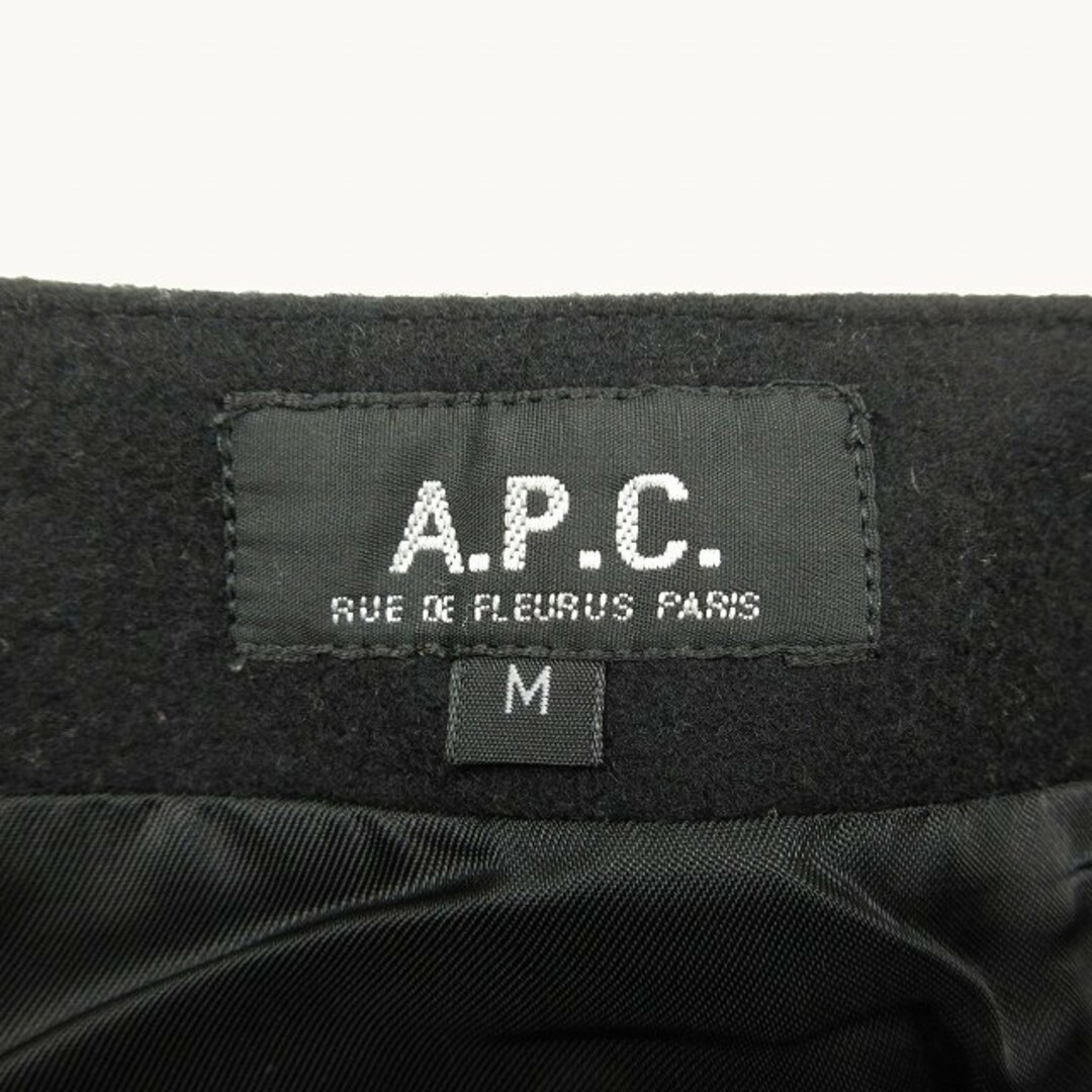 A.P.C(アーペーセー)の90s ヴィンテージ アーペーセー A.P.C. メルトン スカート ♪3 レディースのスカート(ひざ丈スカート)の商品写真