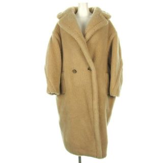 マックスマーラ(Max Mara)のMax Mara(マックスマーラ) コート サイズS レディース美品  テディベア アイコン コート 101103116 ベージュ キャメル/シルク/長袖/冬 シルク、キャメルウール(その他)