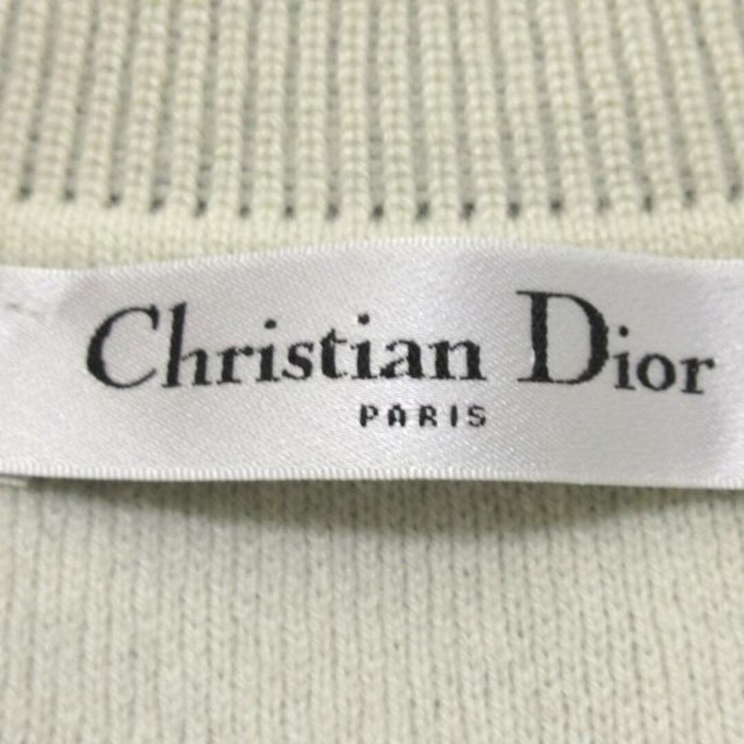 Christian Dior(クリスチャンディオール)のDIOR/ChristianDior(ディオール/クリスチャンディオール) 長袖セーター レディース ボクシーセーター 924S55AM009 グレー カシミヤ混/クルーネック/J'ADIOR 8 カシミヤ、ナイロン レディースのトップス(ニット/セーター)の商品写真