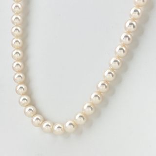 ミキモト(MIKIMOTO)のミキモト パール デザインネックレス K14 【中古】(ネックレス)