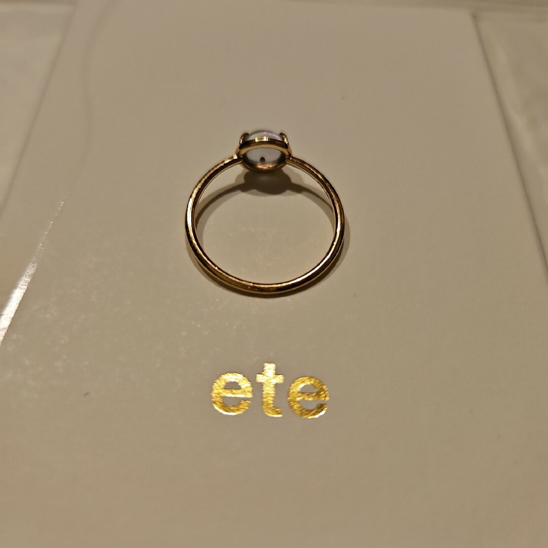 ete(エテ)の【使用品】eteフローライトリング13号 レディースのアクセサリー(リング(指輪))の商品写真