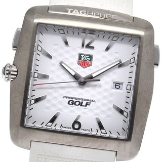 タグホイヤー(TAG Heuer)のタグホイヤー TAG HEUER WAE1112 プロフェッショナル スポーツ ゴルフウォッチ タイガーウッズ デイト クォーツ メンズ _809542(腕時計(アナログ))